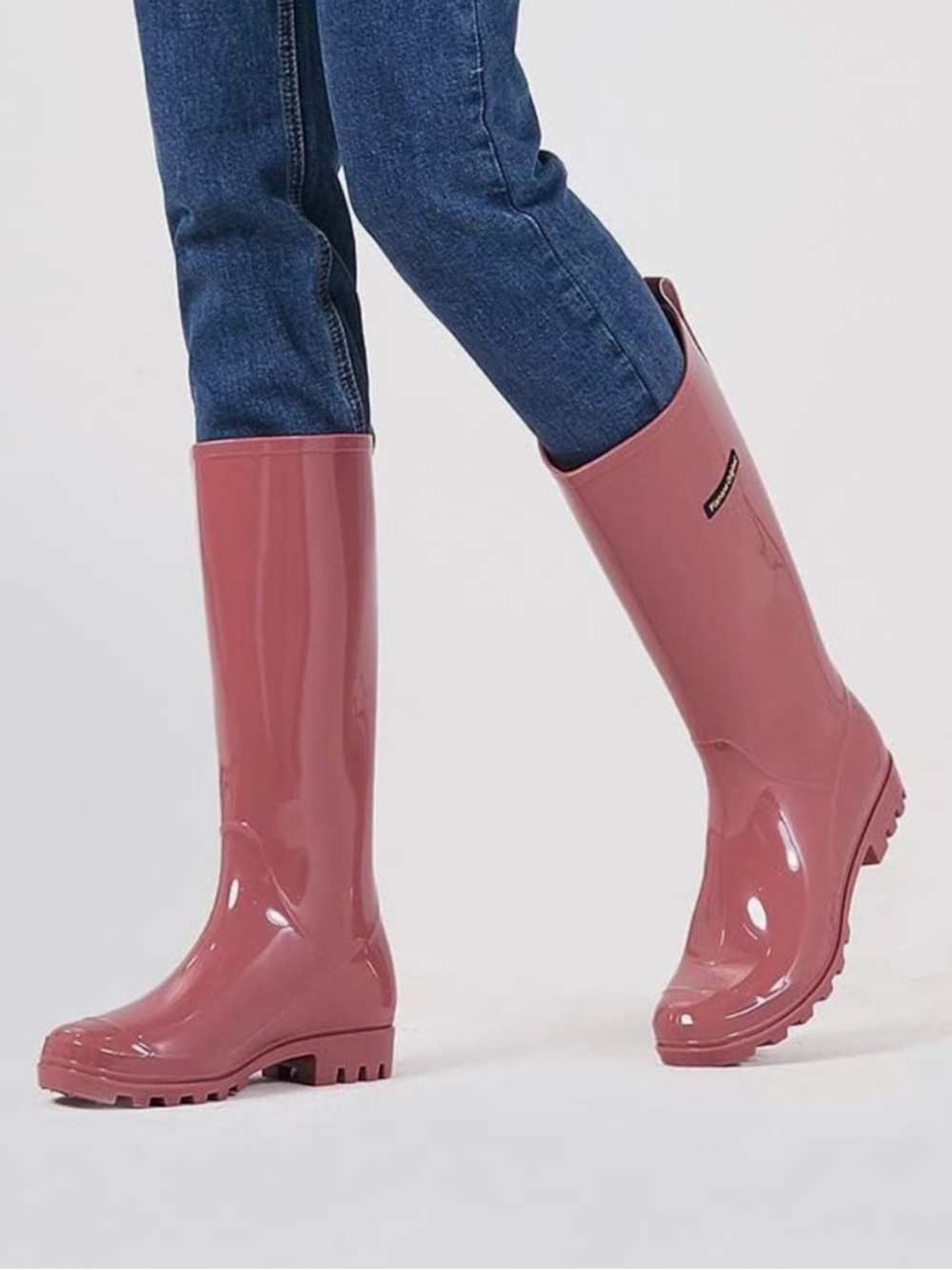 planone Tall rain Boots for Women Waterproof Garden Shoe Anti Slipping Rainboots - Picture 3 of 9